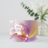 Rauchen verboten postkarte (Stehend Vorderseite)