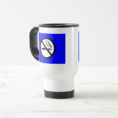 Rauchen verboten reisebecher (Vorderseite Links)