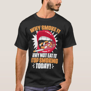 Rauchen verboten Tabak Tag gegen Zigaretten T-Shirt