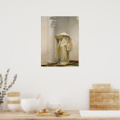 Rauchen von Ambergris von John Singer Sargent Poster (Küche)