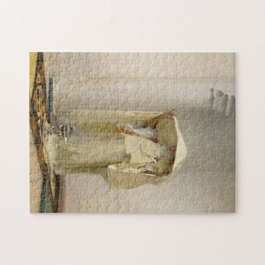 Rauchen von Ambergris von John Singer Sargent Puzzle (Horizontal)