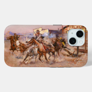 Rauchen von einem. 45.1908 von Charles Marion Russ Case-Mate iPhone Hülle