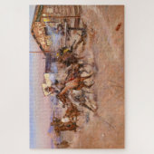 Rauchen von einem. 45.1908 von Charles Marion Russ Puzzle (Vertikal)