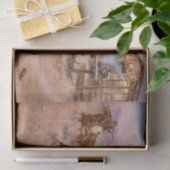 Rauchen von einem. 45.1908 von Charles Marion Russ Seidenpapier (Geschenk)