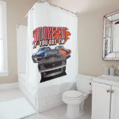 Rauchen, wenn Sie ein klassisches Auto Got haben Duschvorhang (Beispiel)