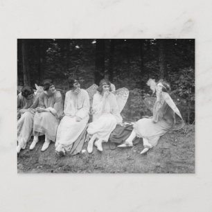 Rauchen, wenn Sie "Em Got haben: 1922 Postkarte