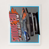 Rauchen, wenn Sie Fahrzeuge der klassischen Muskel Puzzle (Vertikal)