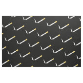 Rauchen Zigarettendarstellung Stoff (Fat Quarter (45,7 x 55,9 cm))