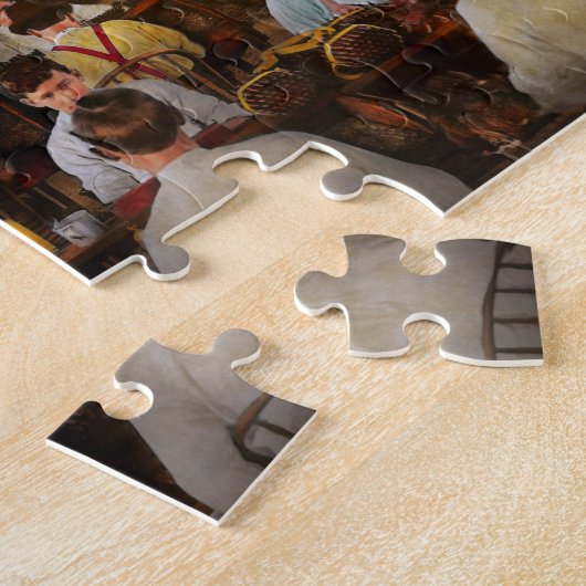 Rauchen - Zigarre - übergeben Sie gerollte Puzzle (Seite)