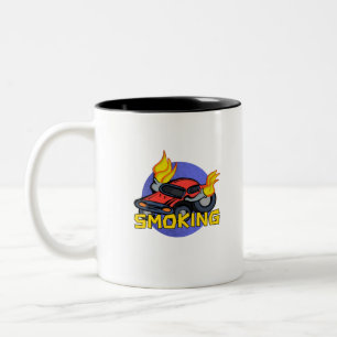 Rauchen Zweifarbige Tasse