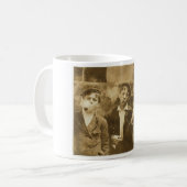Rauchende Kaffeetasse (Vorderseite Links)