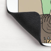 Rauchende Kälte Türkei Witziges Geschenke & T-Shir Mousepad (Ecke)