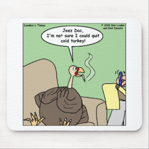 Rauchende Kälte Türkei Witziges Geschenke & T-Shir Mousepad