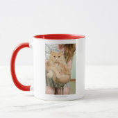 Rauchende Katze Tasse (Links)