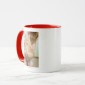 Rauchende Katze Tasse (Vorderseite Links)