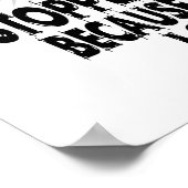 Rauchende Kinder Poster (Ecke)