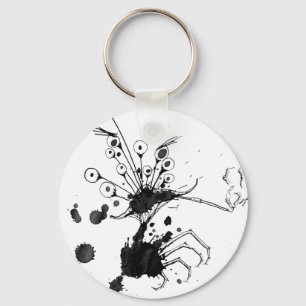 Rauchende Krabbe Schlüsselanhänger