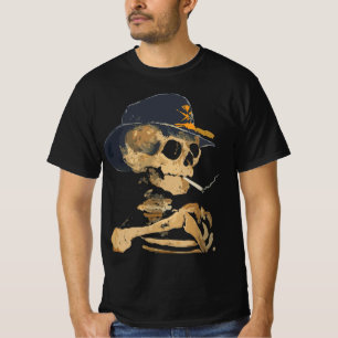 Rauchender Cowboy-Skelett T-Shirt