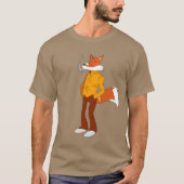Rauchender Fox T-Shirt (Vorderseite)