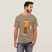 Rauchender Fox T-Shirt (Vorne ganz)