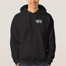 Rauchender GewehreHoodie, schwarzer (nur Logo)