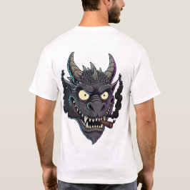 Rauchender Obsidian-Drache T-Shirt