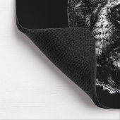 Rauchender Pitbull, Lustiges Zigaretten rauchender Mousepad (Ecke)