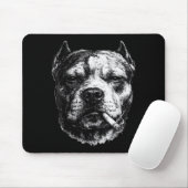 Rauchender Pitbull, Lustiges Zigaretten rauchender Mousepad (Mit Mouse)