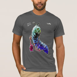 Rauchender psycadelic T - Shirt der Raupe -