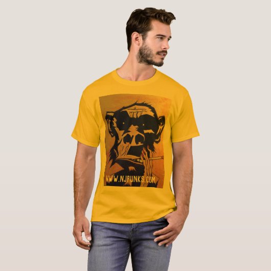 Rauchender Simian-T - Shirt (Vorne ganz)