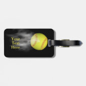 Rauchender Softball-Gepäckanhänger Gepäckanhänger (Rückseite horizontal)