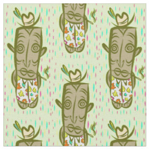Rauchender Tiki Stoff