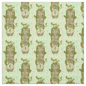Rauchender Tiki Stoff (Muster)