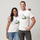 Rauchendes Kaninchen T-Shirt (Unisex)