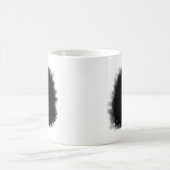 rauchendes Schwarzes und Dunkelheit im Kaffeetasse (Mittel)