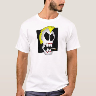 rauchendes skull-1 T-Shirt
