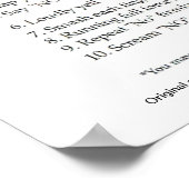 Raucher anonym poster (Ecke)