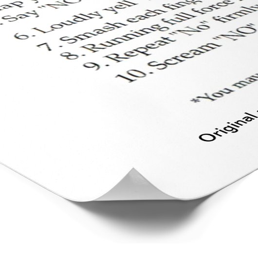 Raucher anonym poster (Ecke)