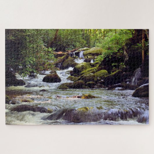Raucher-Bergstrom - 20x30 Puzzle (Horizontal)