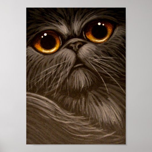 RAUCHER PERSIAN CAT-MALTER 1 Plakat (Vorne)