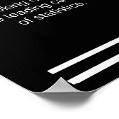 Raucher Poster (Ecke)