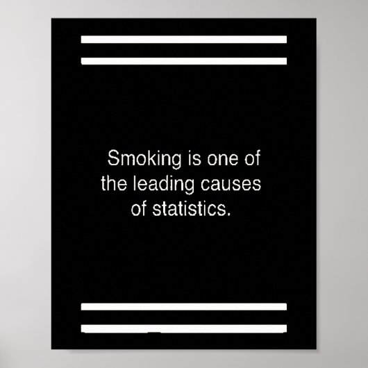 Raucher Poster (Vorne)