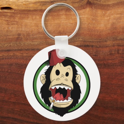 Raucher Schlüsselanhänger (Vorderseite)