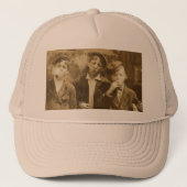 Raucher-Truckerhut Truckerkappe (Vorderseite)