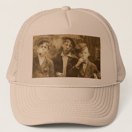 Raucher-Truckerhut Truckerkappe (Vorderseite)