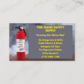 Raucher- und Feuerlöschgeräte Visitenkarte (Vorderseite)