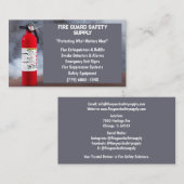 Raucher- und Feuerlöschgeräte Visitenkarte (Vorne/Hinten)