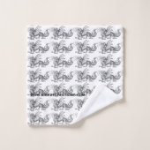 Raucher- und Feuerschutzausrüstung Badhandtuch Set (Waschlappen)