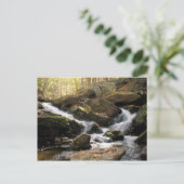 Raucher-Wasserfall II Postkarte (Stehend Vorderseite)