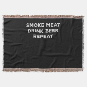 Räucherfleisch - Bieraufstrich Funny GRILLEN Lov Decke